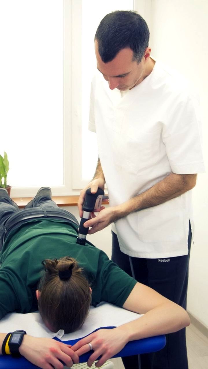 sessione di tecar terapia