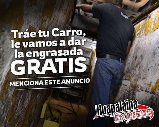 HUAPALAINA EXPRESS - Engrasada gratis
