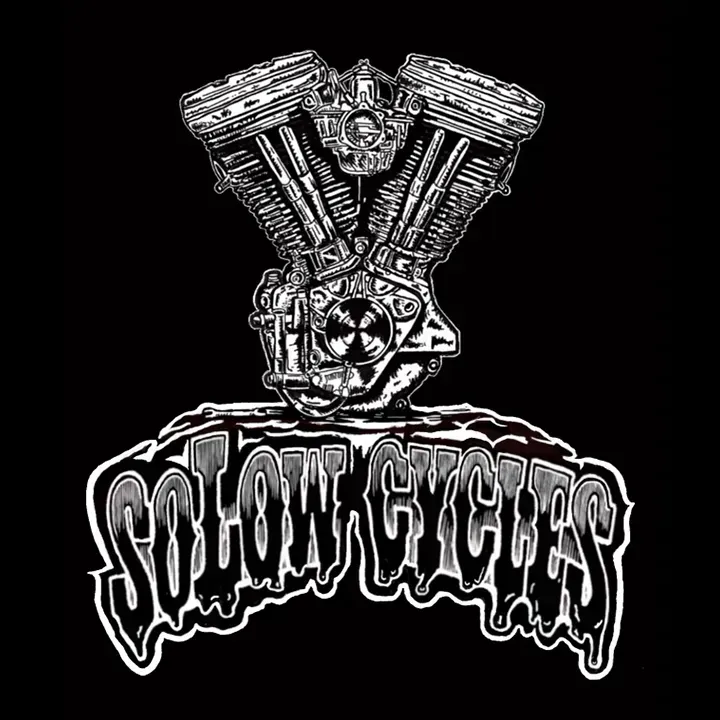 A black and white logo for solo cycles