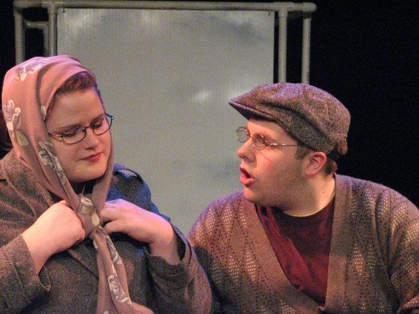 Man & woman singing - Westview High School Theatre