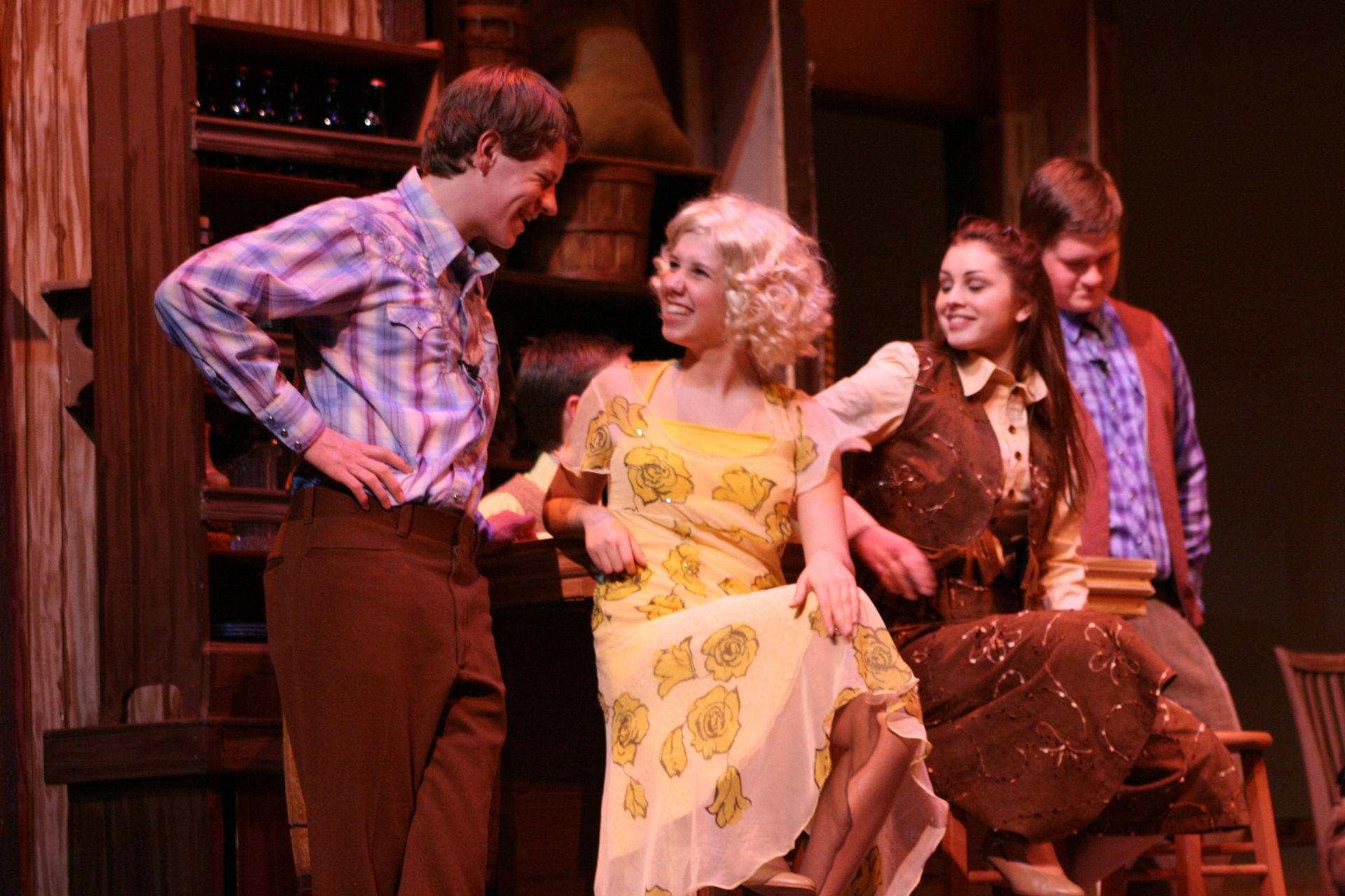 Woman smiling - Westview High School Theatre