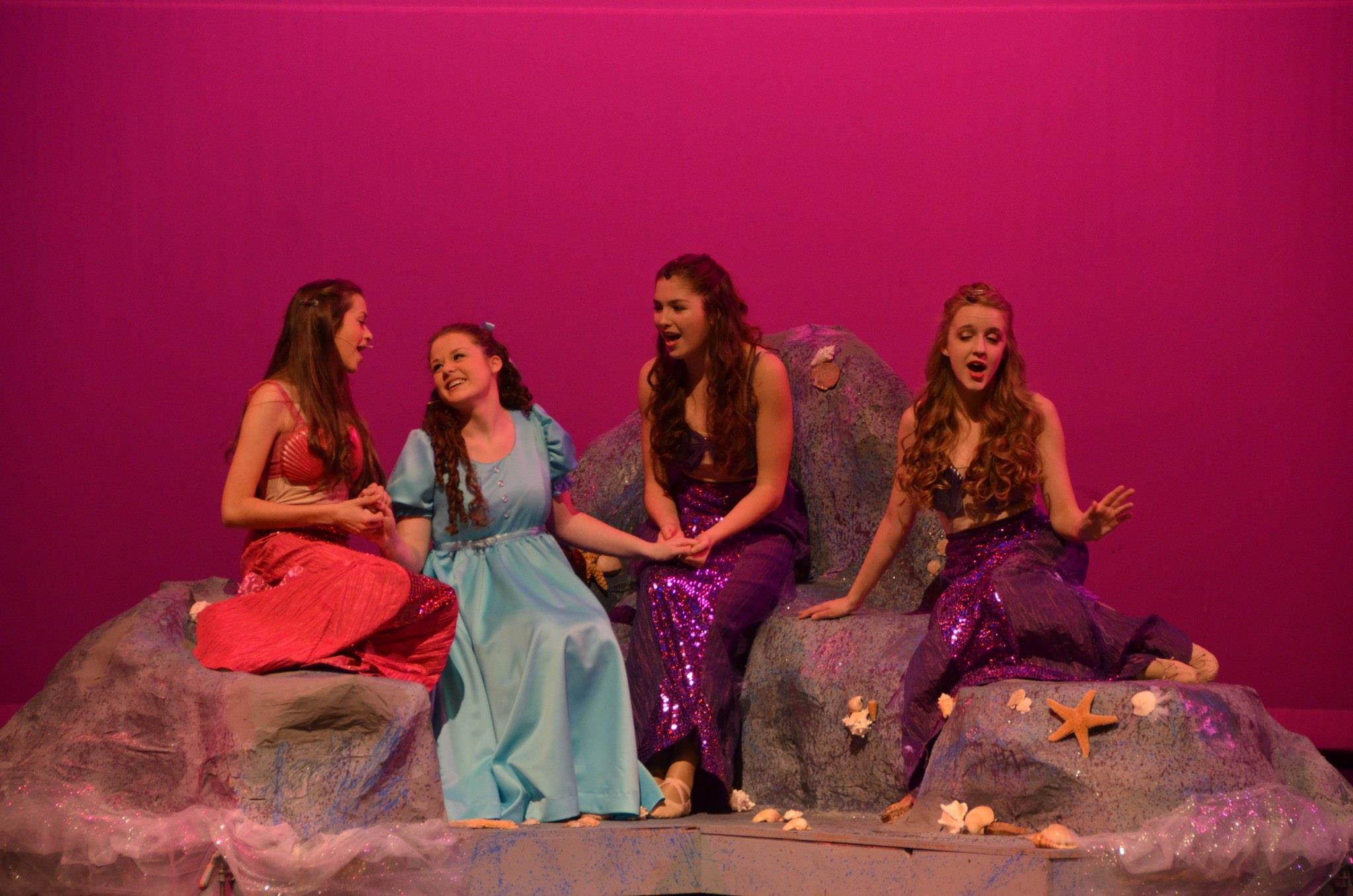 Wendy with mermaids - Westview High School Theatre