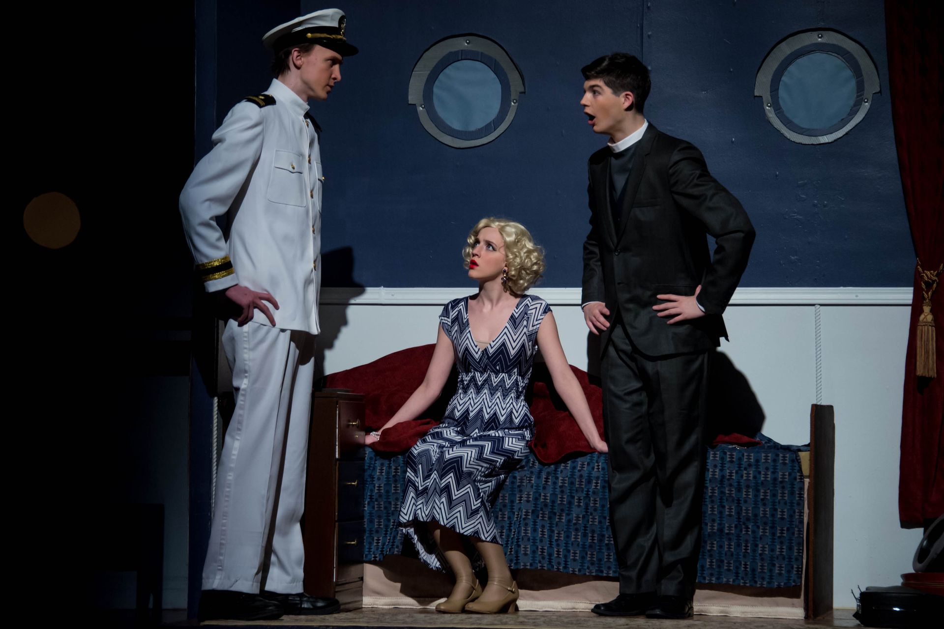 Three actors - Westview High School Theatre