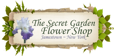 The Secret Garden Flower Shop logo