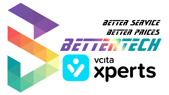 BetterTech Logo with vCita xPerts badge