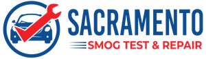 The logo for sacramento smog test and repair