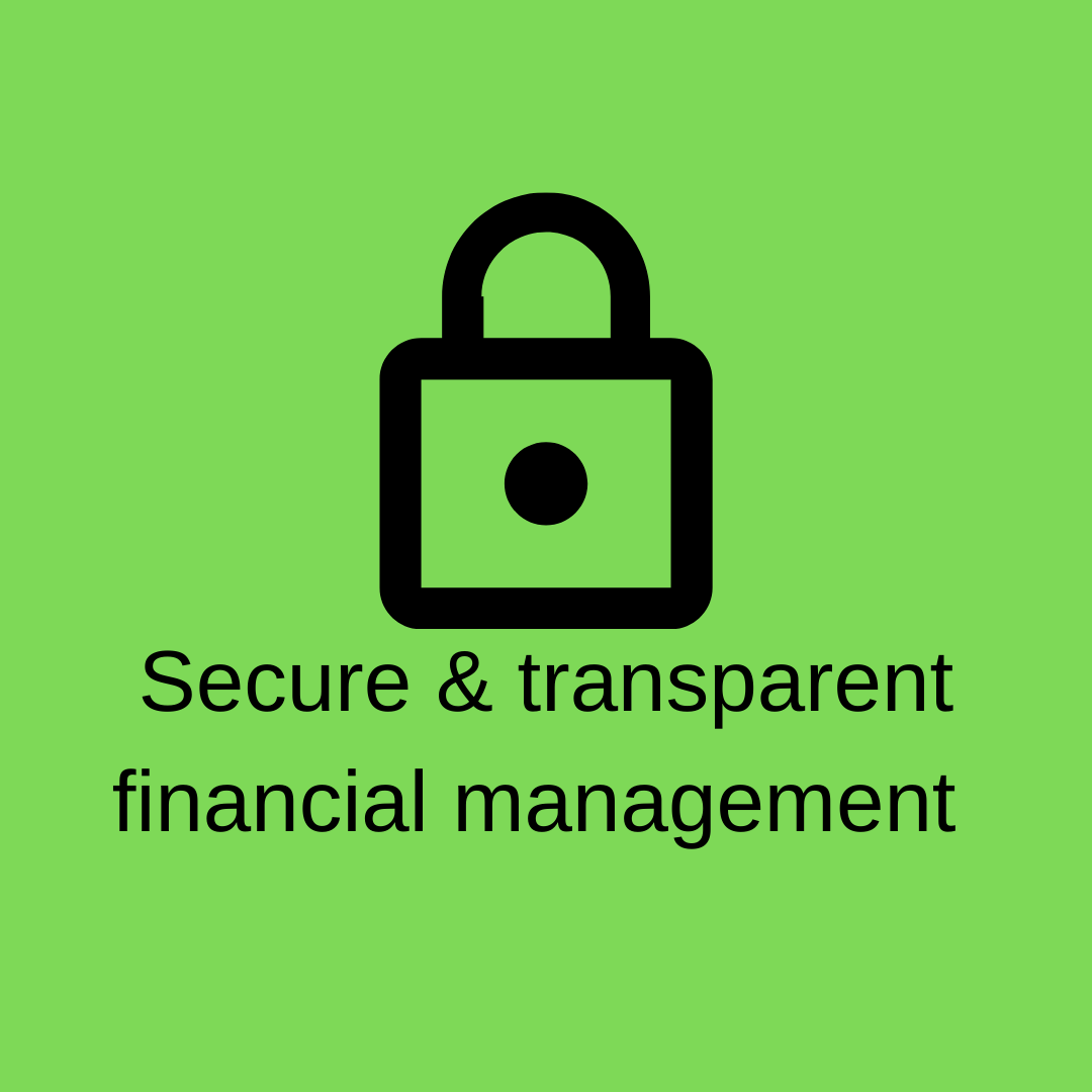 Secure and transparent financial management
