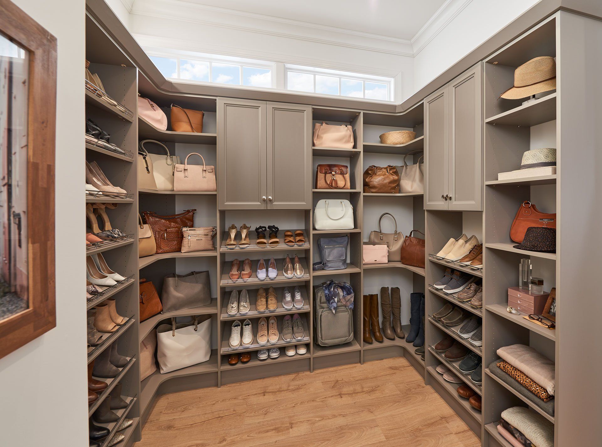 Custom Master Bedroom Closet System