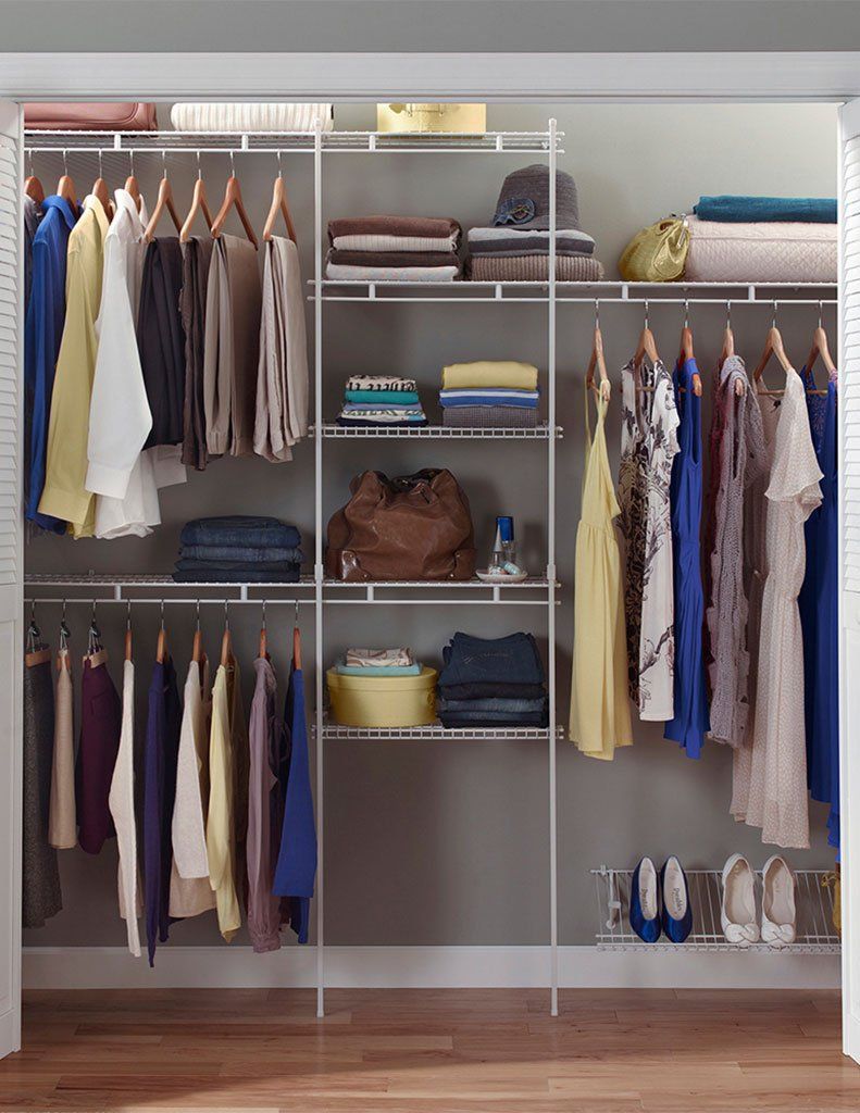 Wire Small Closet System