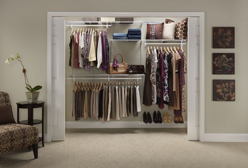 Custom Small Wire Closet System