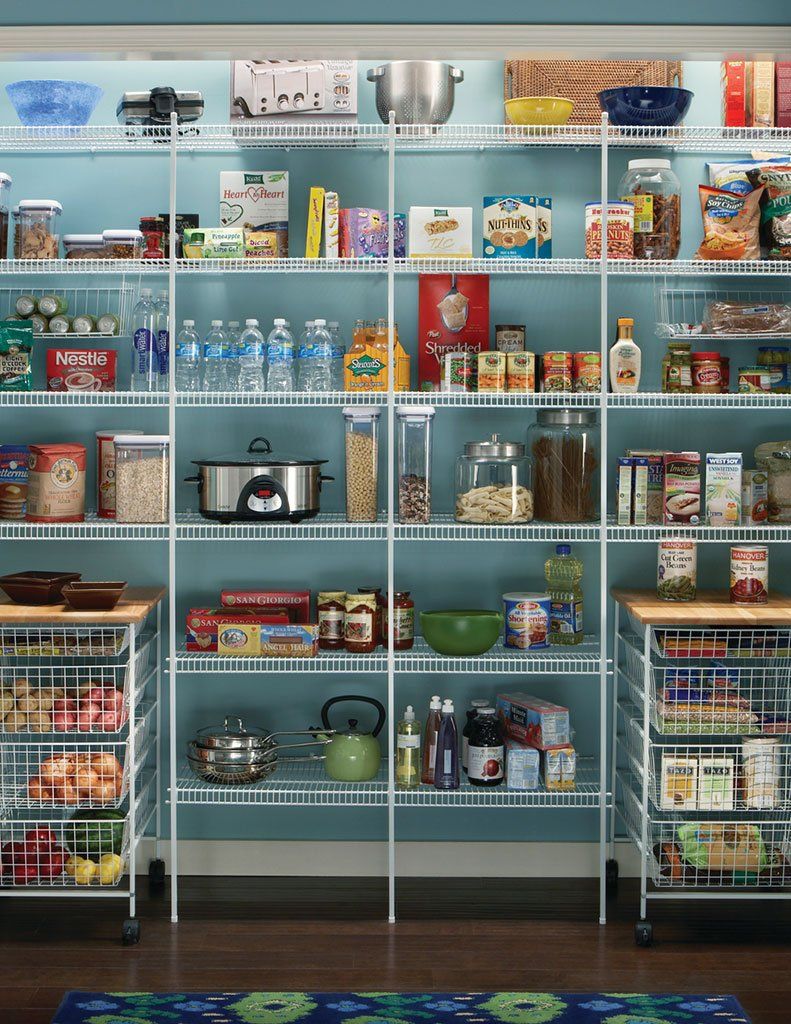 Wire Kitchen Pantry Organizer System