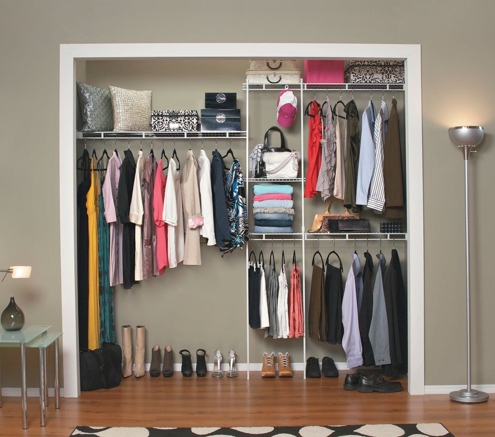 Custom Small Wire Closet System