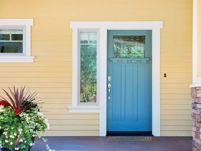 New Doors — Blue Door in Colchester, VT