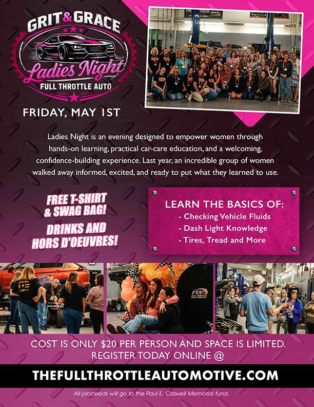 Ladies Night | Full Throttle Automotive
