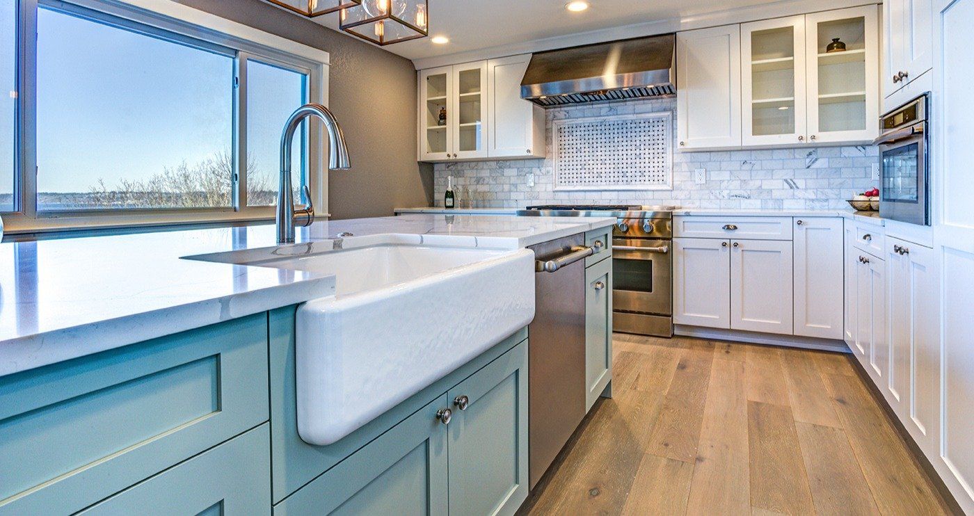 Modern kitchen interior