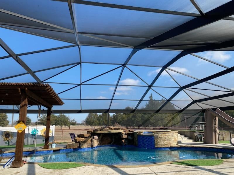 Pool enclosure
