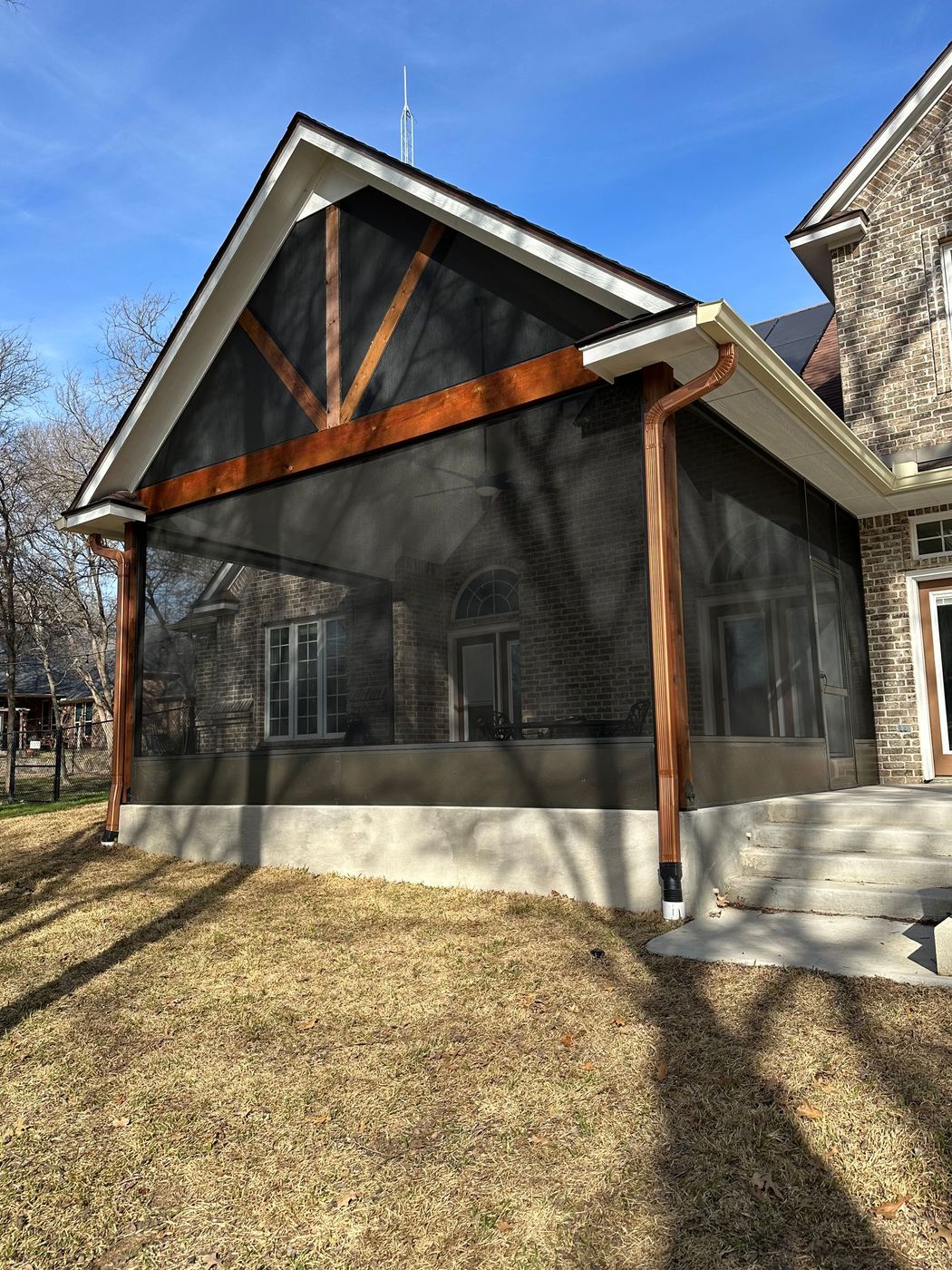 Residential Solar Screens & Roll Down Shades Grand Prairie Outdoor