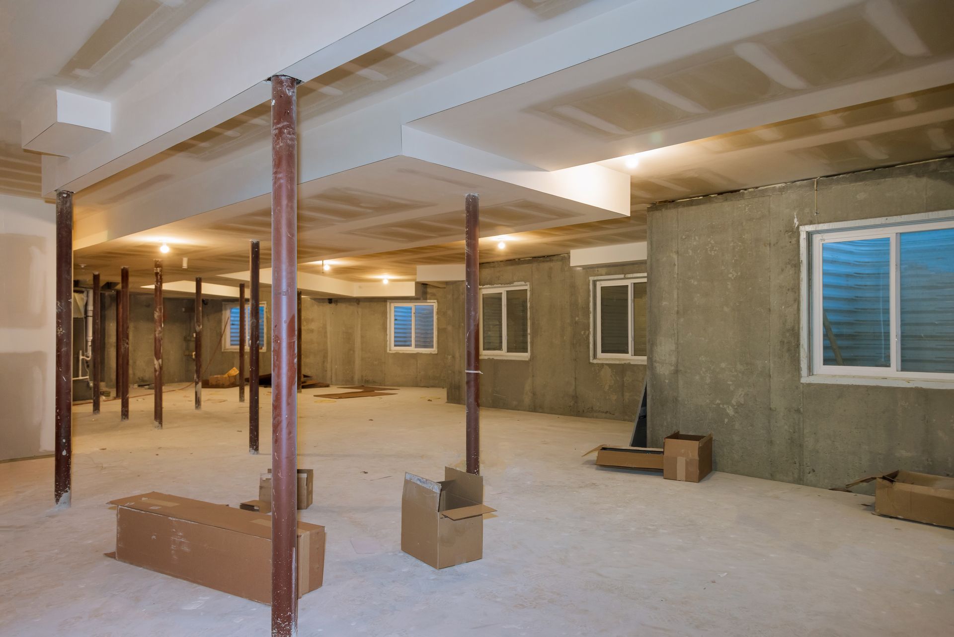basement being worked soon in ada, MI 