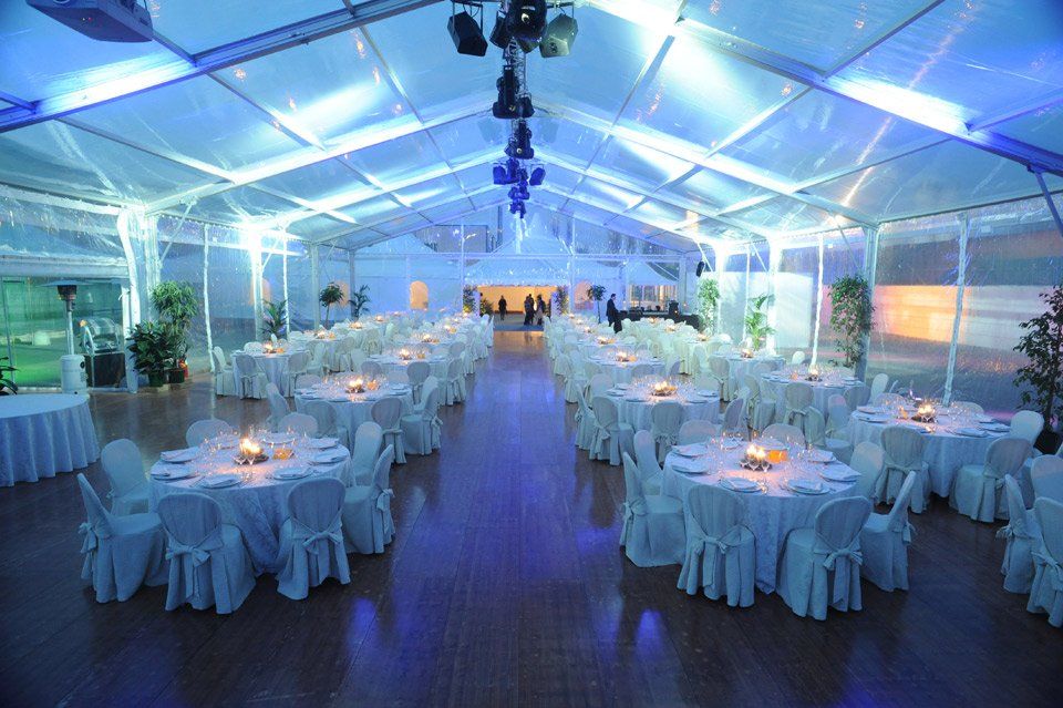 allestimento banchetto