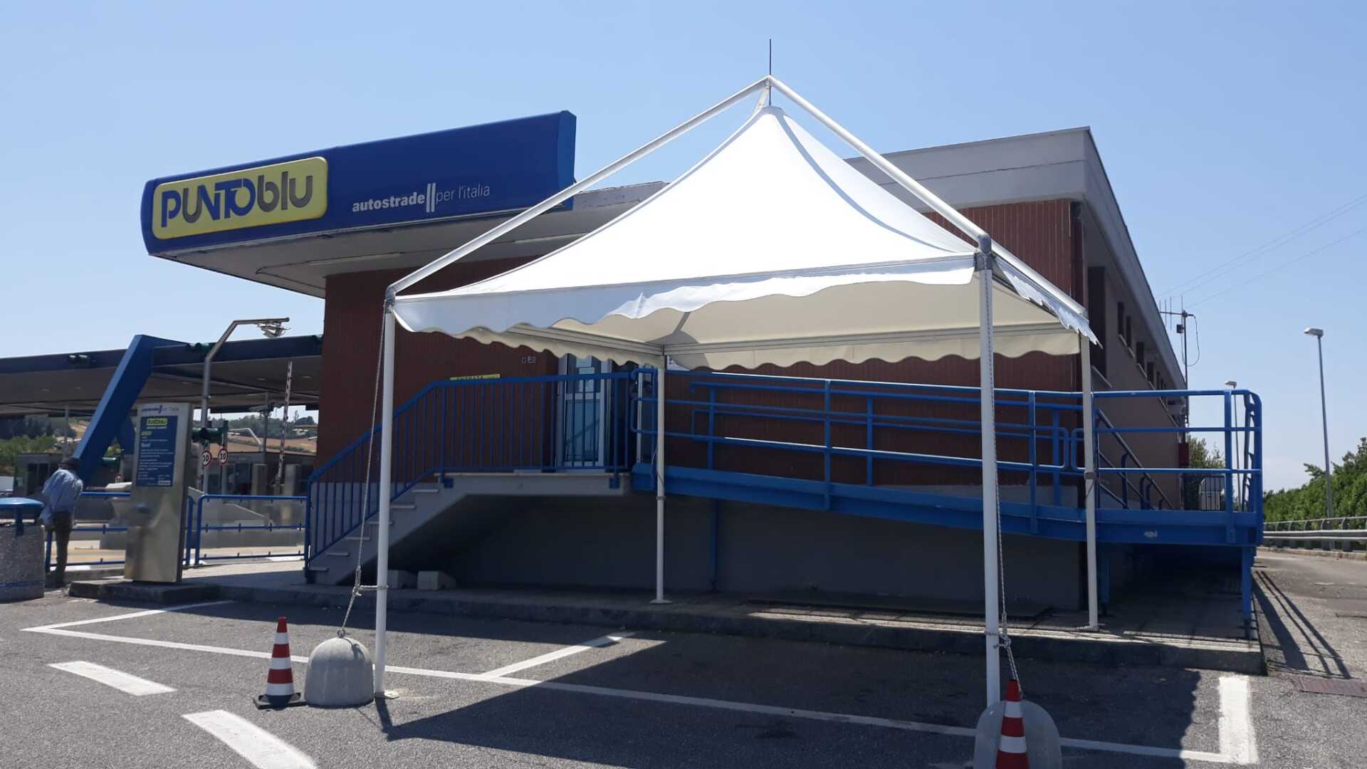 gazebo per fiera
