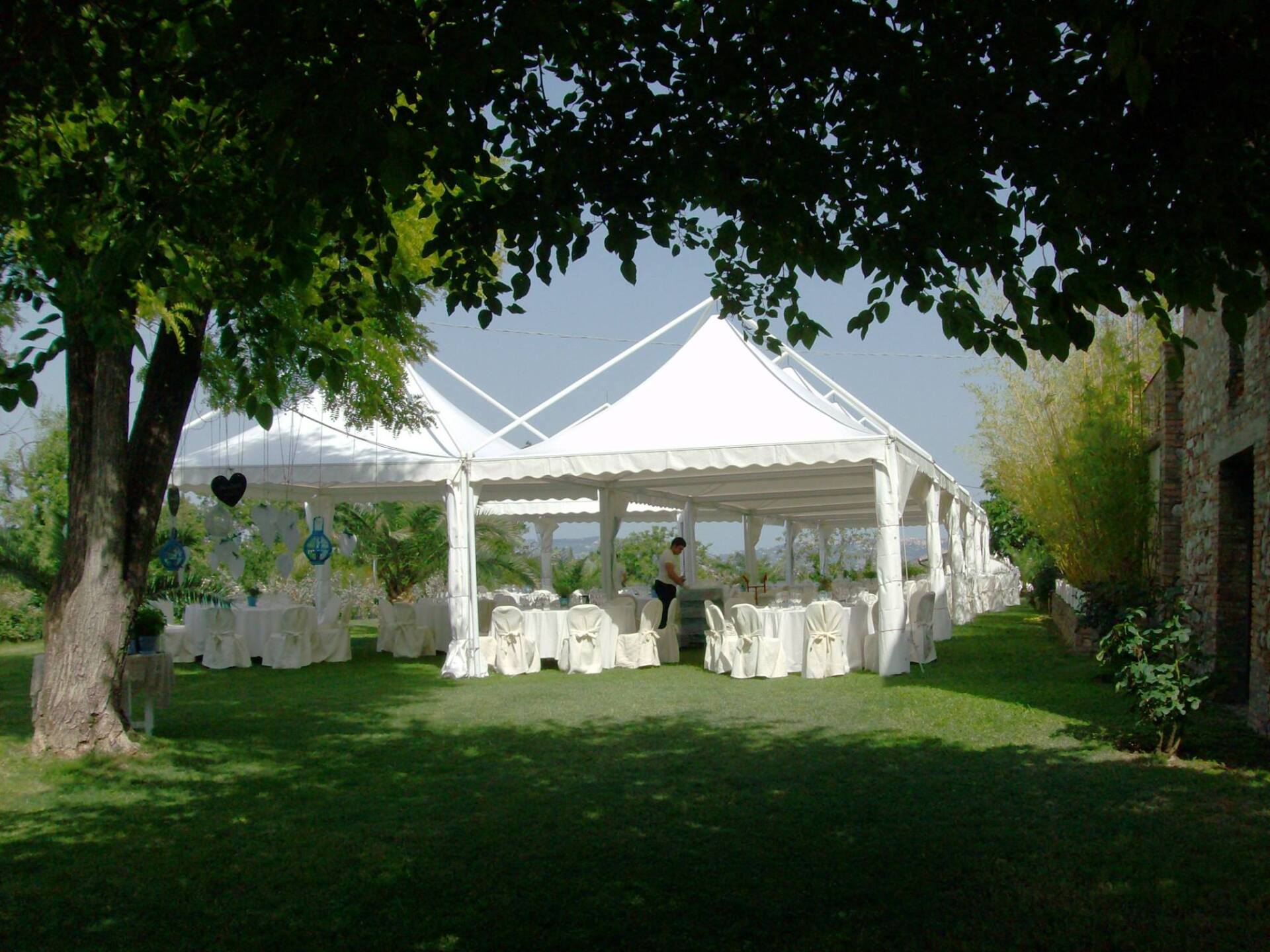 gazebo per mercatini
