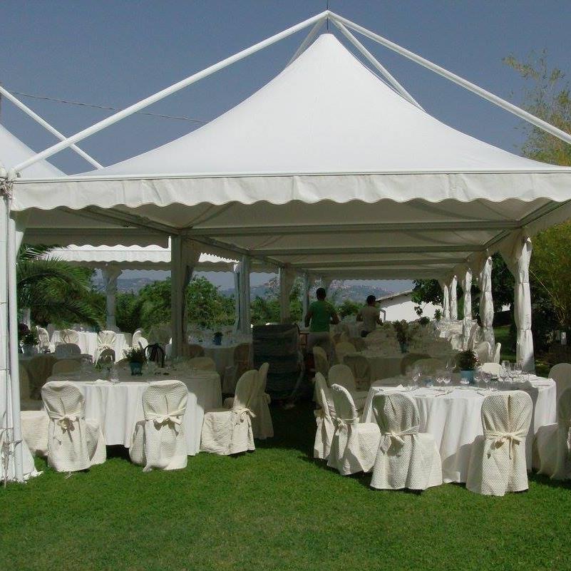 gazebo per banchetto