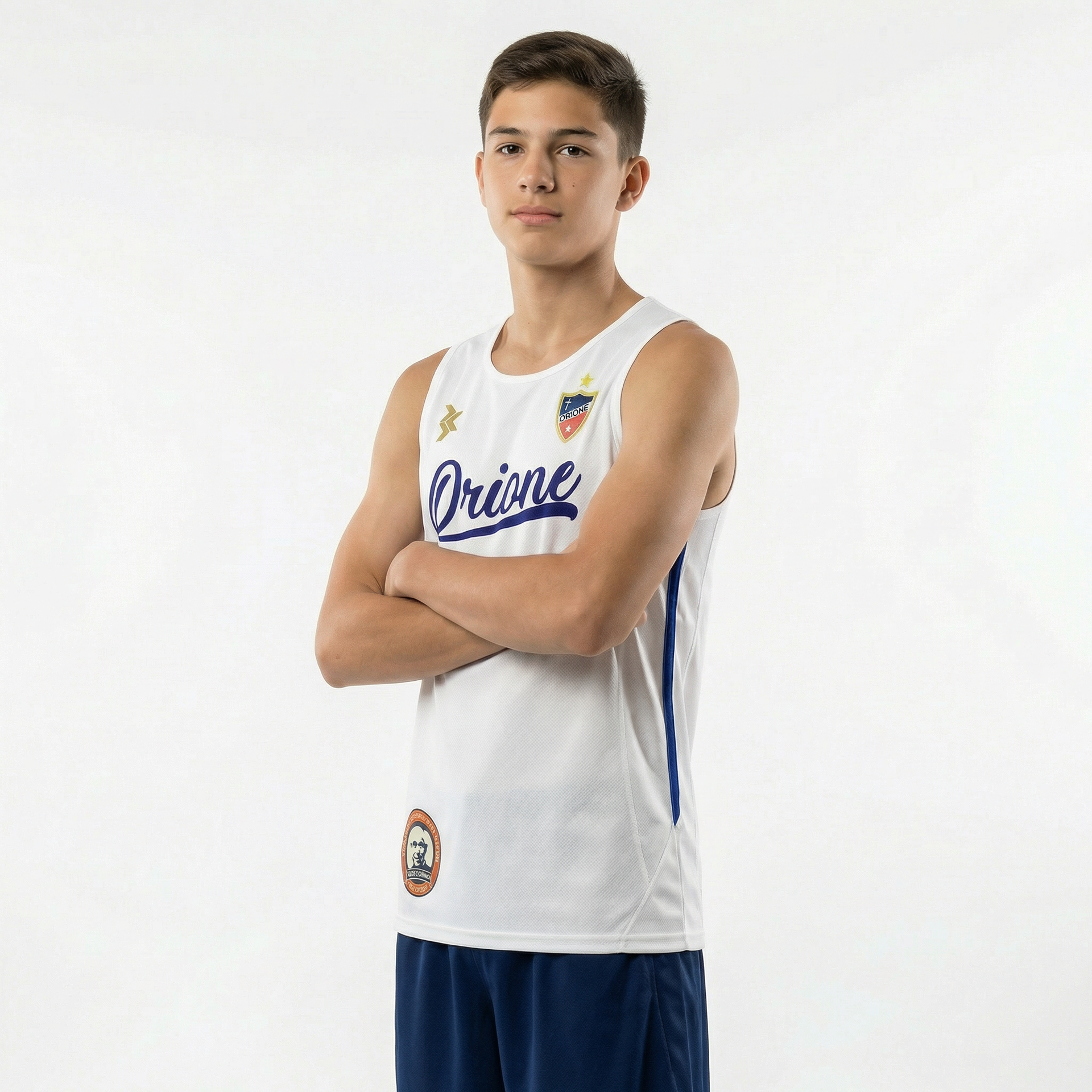 CAMISETA ORIONE BASKET VISITA JUVENIL