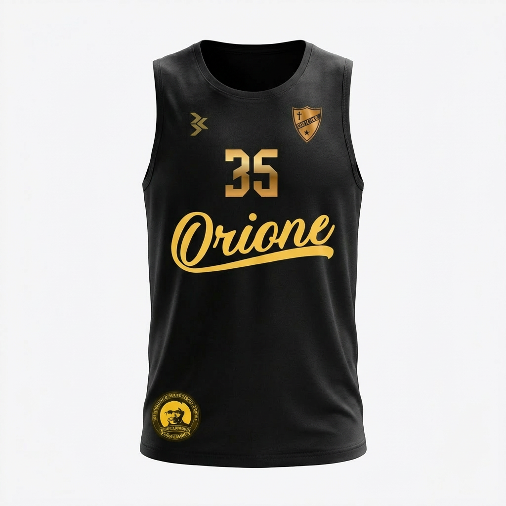 CAMISETA BASKET BLACK-2026 JUVENIL