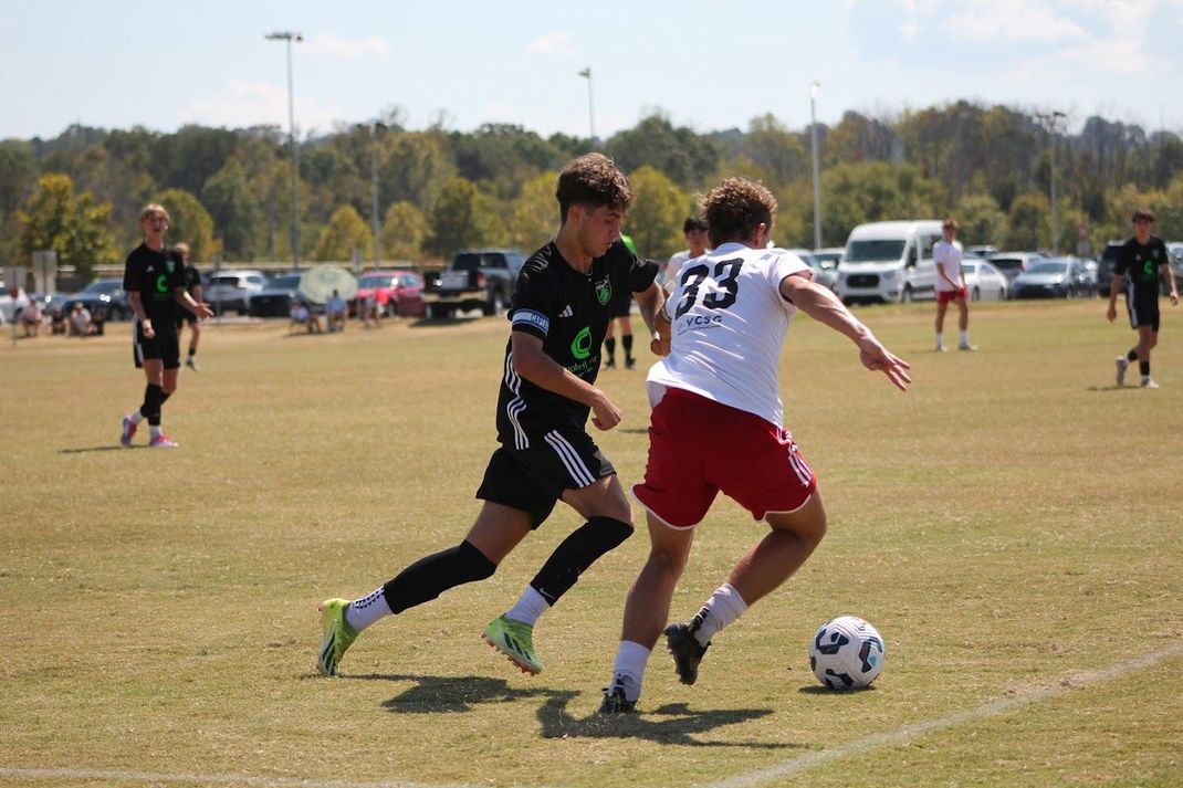 Arkansas Legends boys soccer player in a game