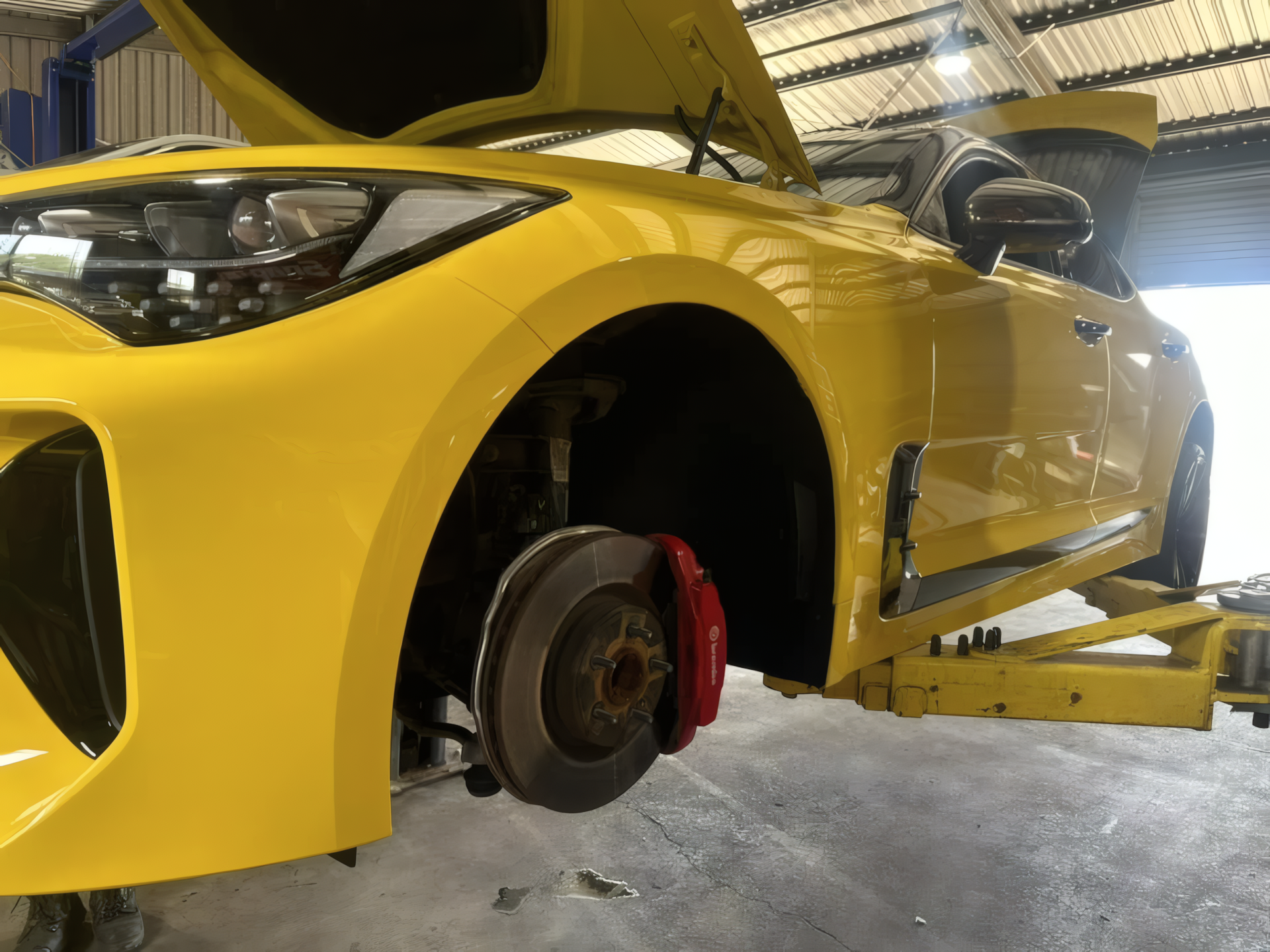 Brake on a Sports Car — H.M. Mechanical in Drayton, QLD