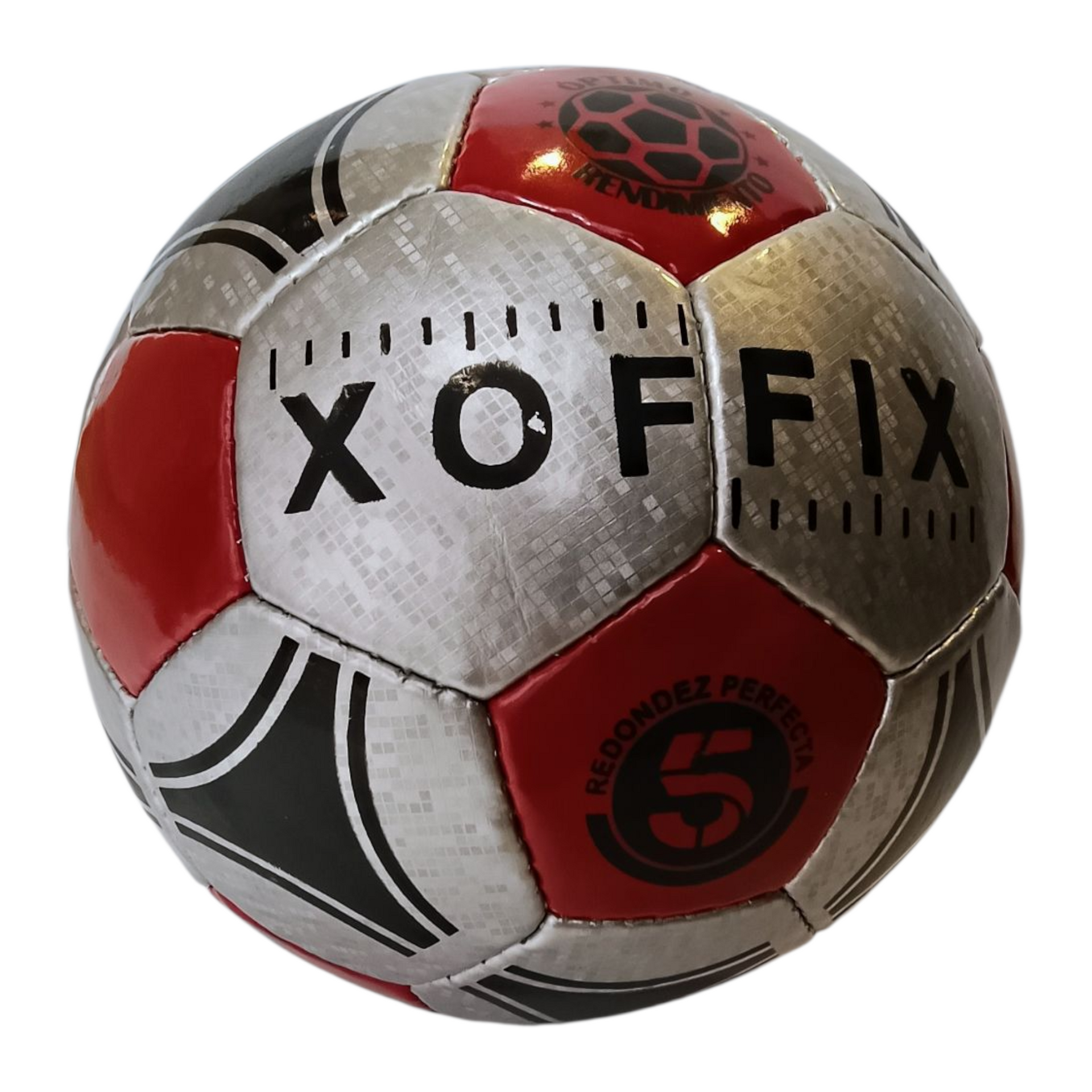 Pelota de PVC I ROJA Y GRIS