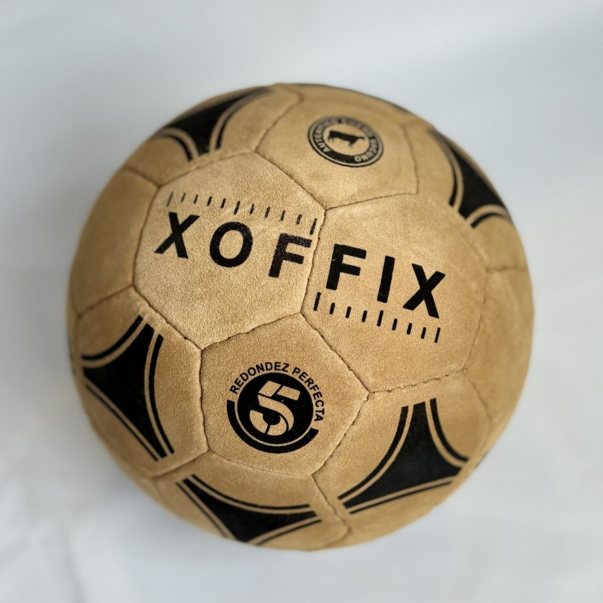 Pelota de cuero I BEIGE LISA