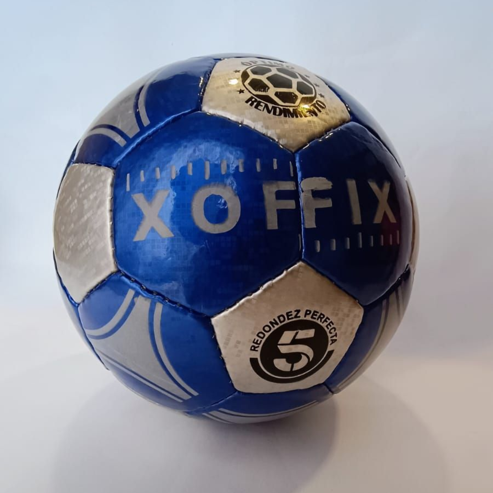 Pelota de PVC I AZUL Y GRIS