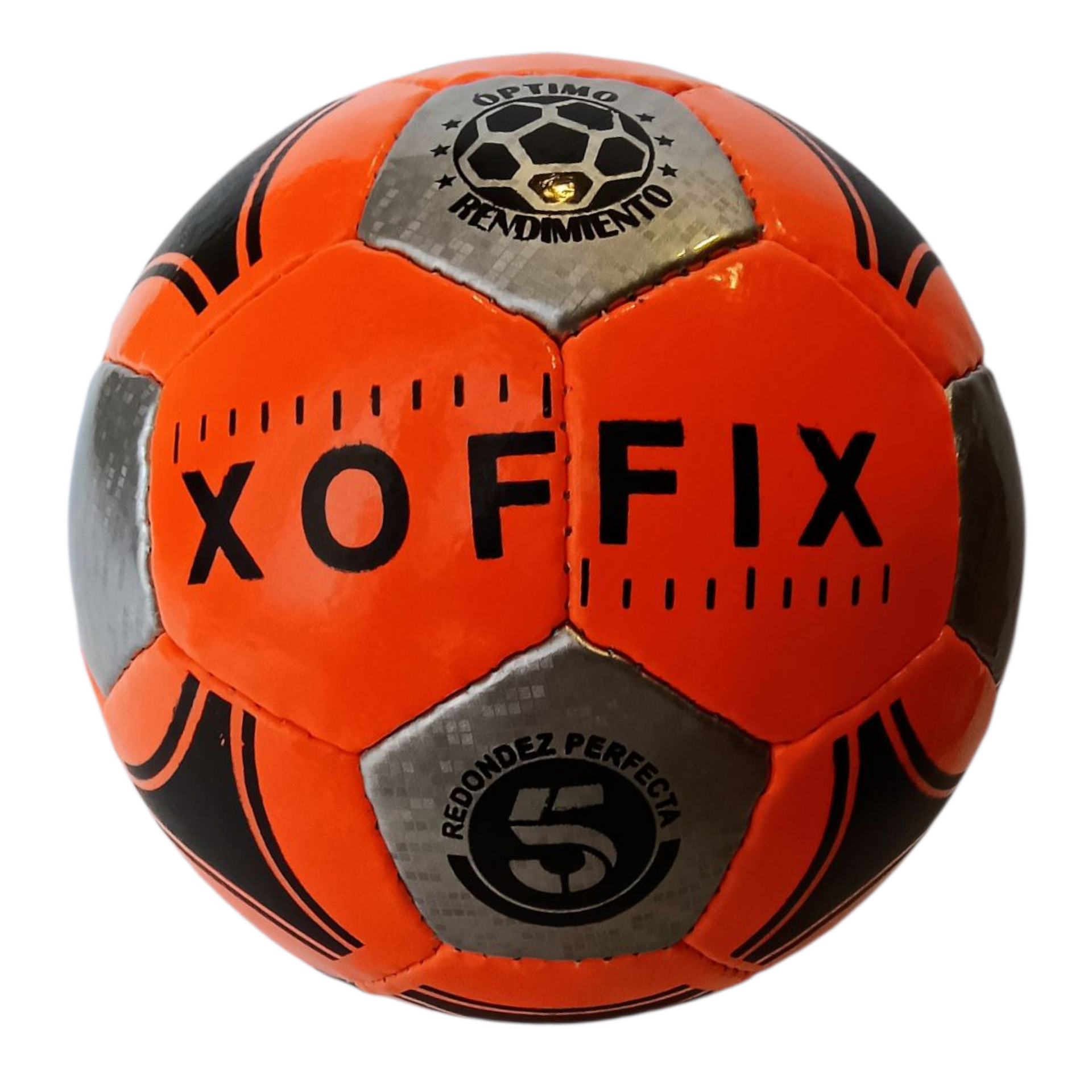 Pelota de PVC I NARANJA Y GRIS