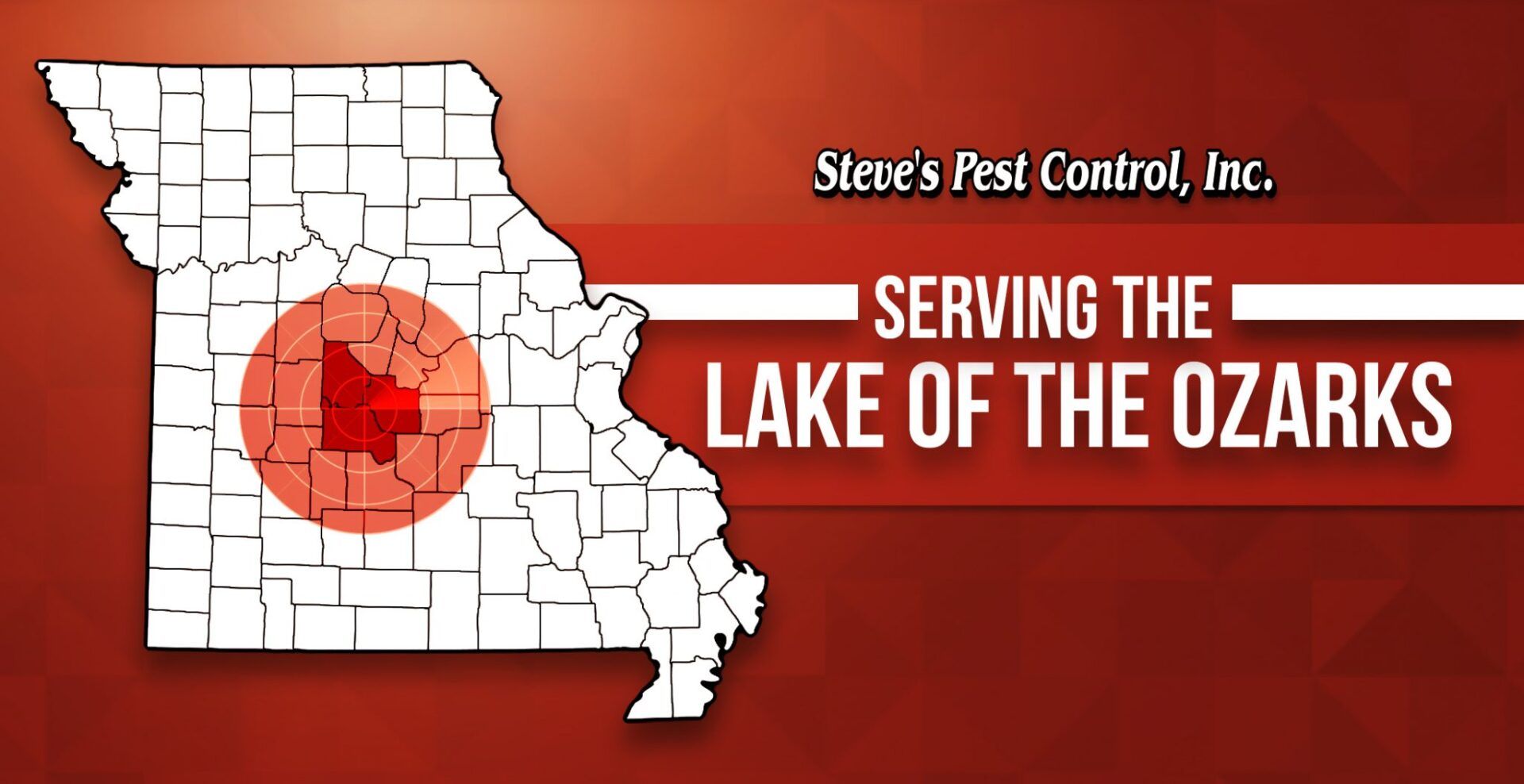 Steve's Pest Control Serves the Lake Ozark, MO Area