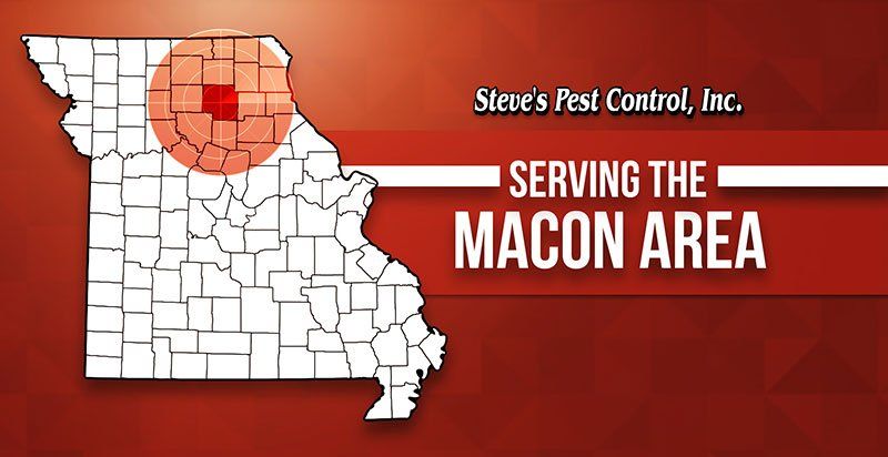 Steve's Pest Control Serves the Macon, MO Area