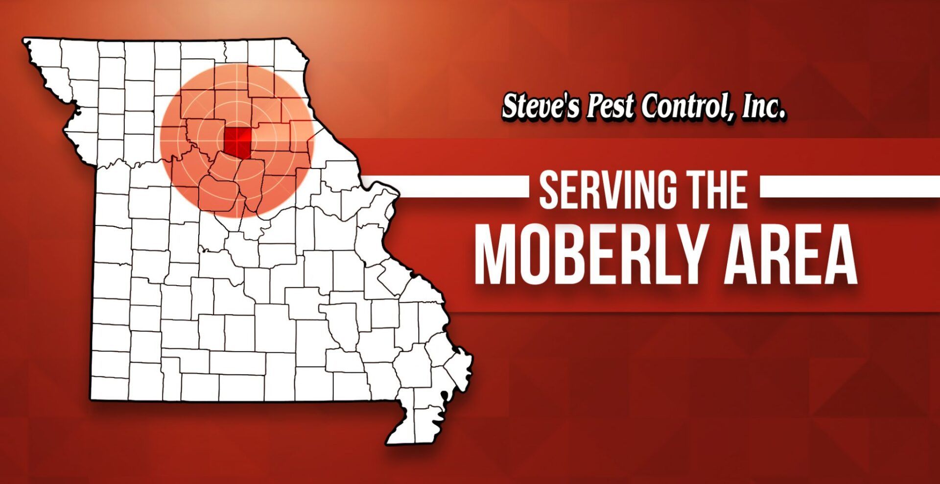 Steve's Pest Control Serves the Moberly, MO