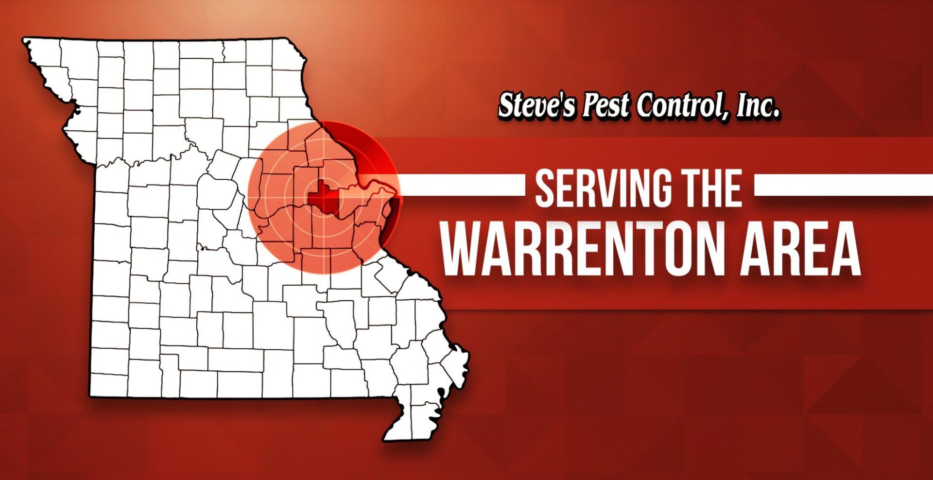 Steve's Pest Control Serves the Warrenton, MO Area