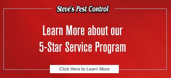 Steve's Pest Control Missouri - Learn about our 5-star service program