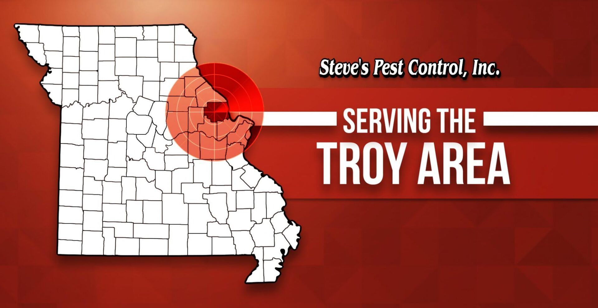 Steve's Pest Control Serves the Troy, MO Area