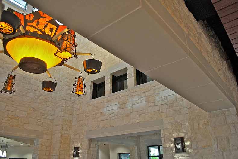 Block Materials — Large House with Brick in Odessa, TX