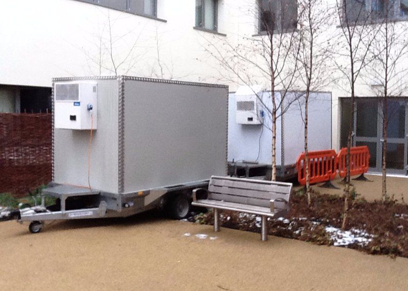 refrigerator trailers  for hire  London