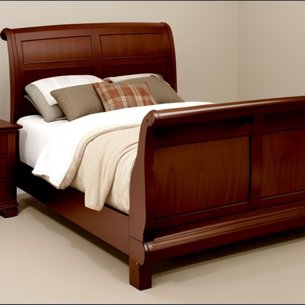 Type of Bed -  Sleigh Bed Frame