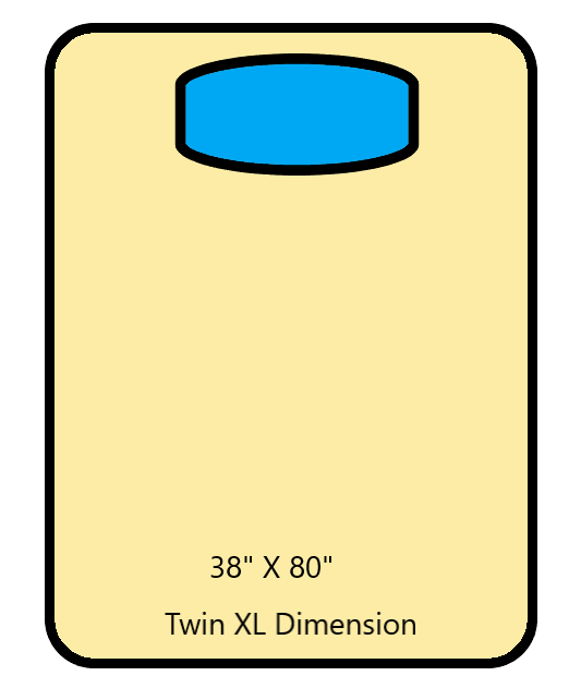 Twin XL mattress dimension