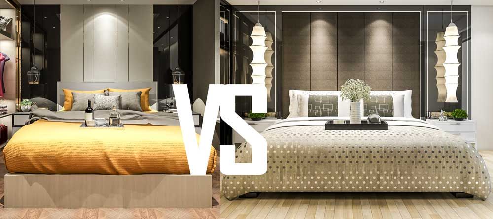 california king vs king bed size comparison