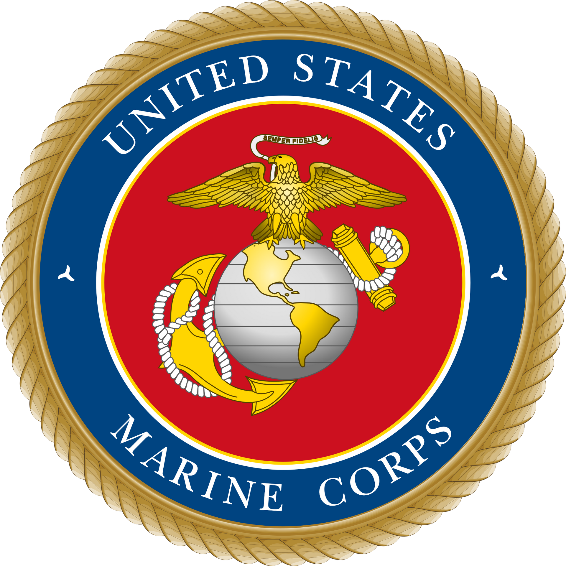 The seal of the united states marine corps