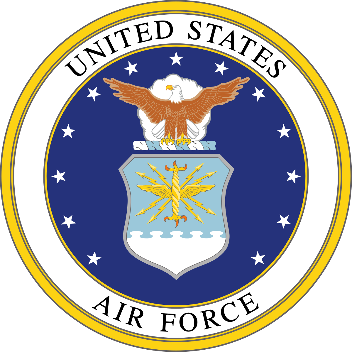 The seal of the united states air force