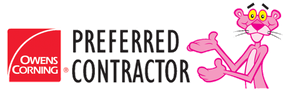 Owens Corning Preferred Contractor certification logo