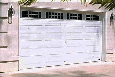 White Garage Door — El Paso, TX — Garage Door Services of El Paso