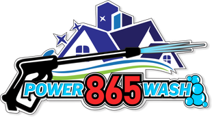 A logo for a company called power 865 wash